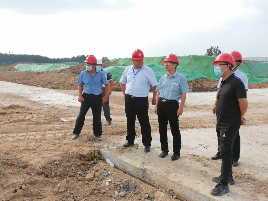 集团主要领导现场督导谈球吧网页版建设