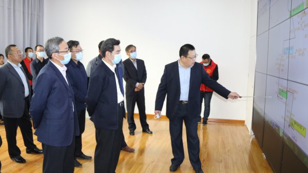 市委副书记苑衍刚调研tqb谈球吧物流项目建设情况