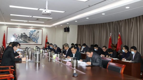 德州tqb谈球吧传达学习市委经济工作会议精神