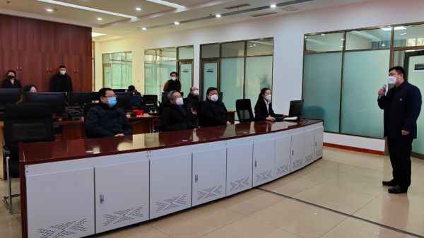 集团领导班子赴谈球吧网页版、企业生产一线调研督导工作